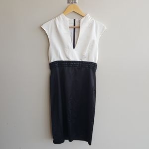 Trina Turk Black and White Dress